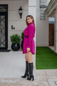 Vestido Chamise Duna - Fucsia